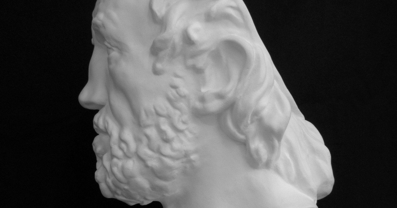 S-214 鼻のつぶれた男首像（大）｜石膏像ドットコム（脇本）