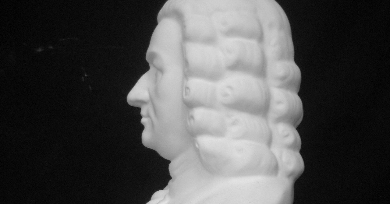 K-189 バッハ胸像｜石膏像ドットコム（脇本）