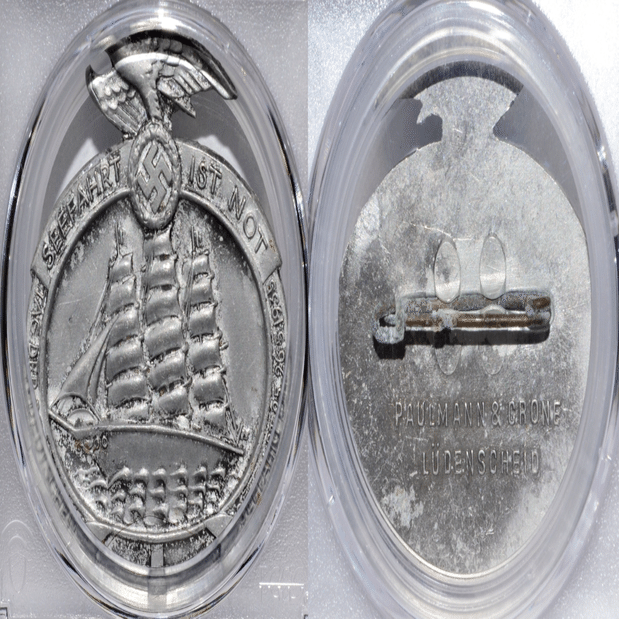 第三帝国ライヒスアドラー紋章　小箱 Yahoo!オークション -「ナチスドイツ」(硬貨) (貨幣)の落札相場・落札価格