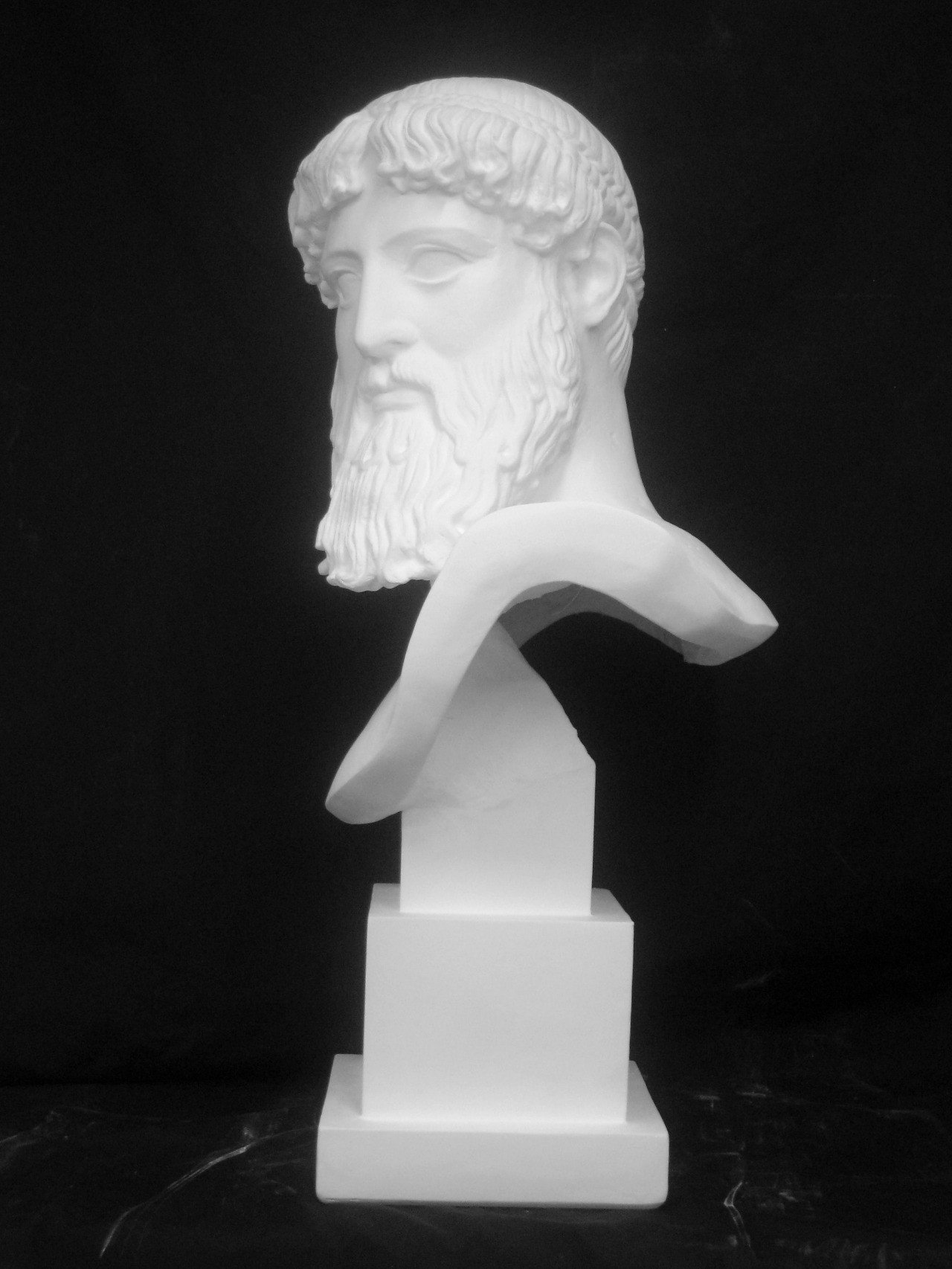 K-187 ポセイドン胸像（もしくはゼウス）｜石膏像ドットコム（脇本）