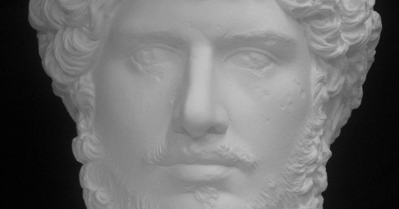 K-185 ルキウス・ウェルス帝胸像｜石膏像ドットコム（脇本）