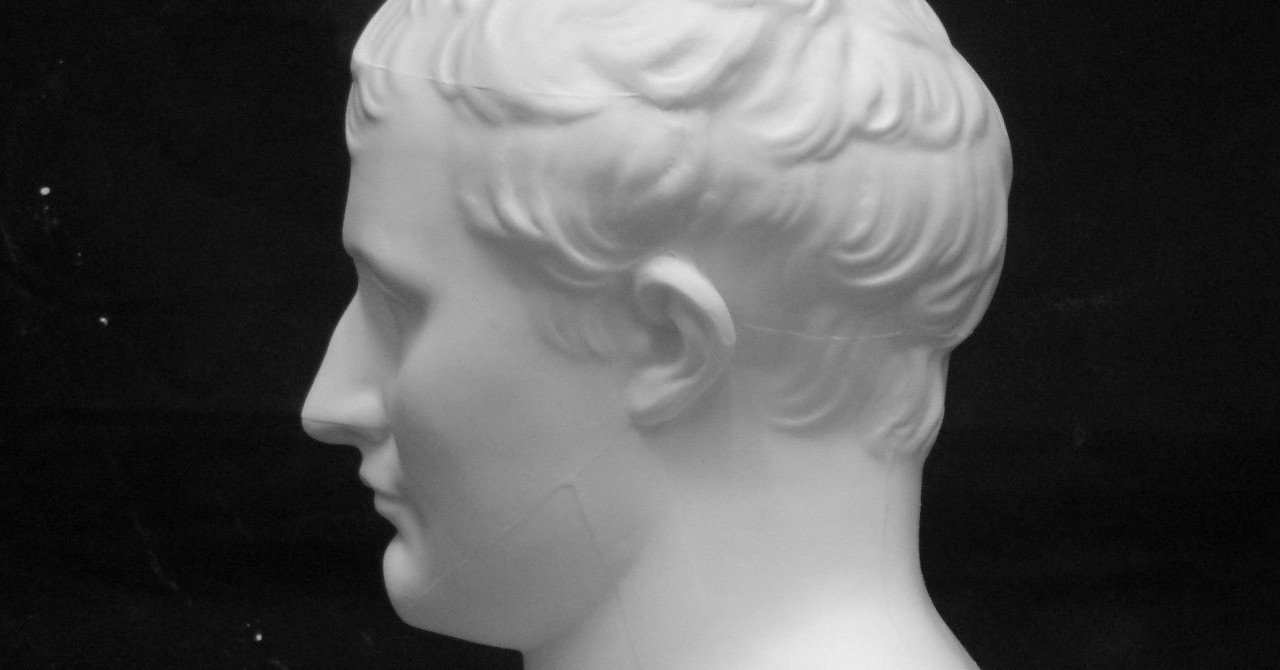 K-168 ナポレオン胸像（小）｜石膏像ドットコム（脇本）