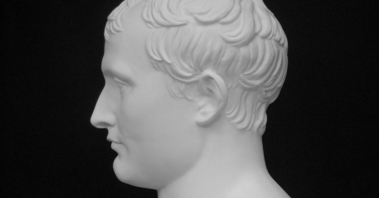 ナポレオン バスト像 陶器製 K-168-2 ナポレオン胸像（大） | きょうの石膏像