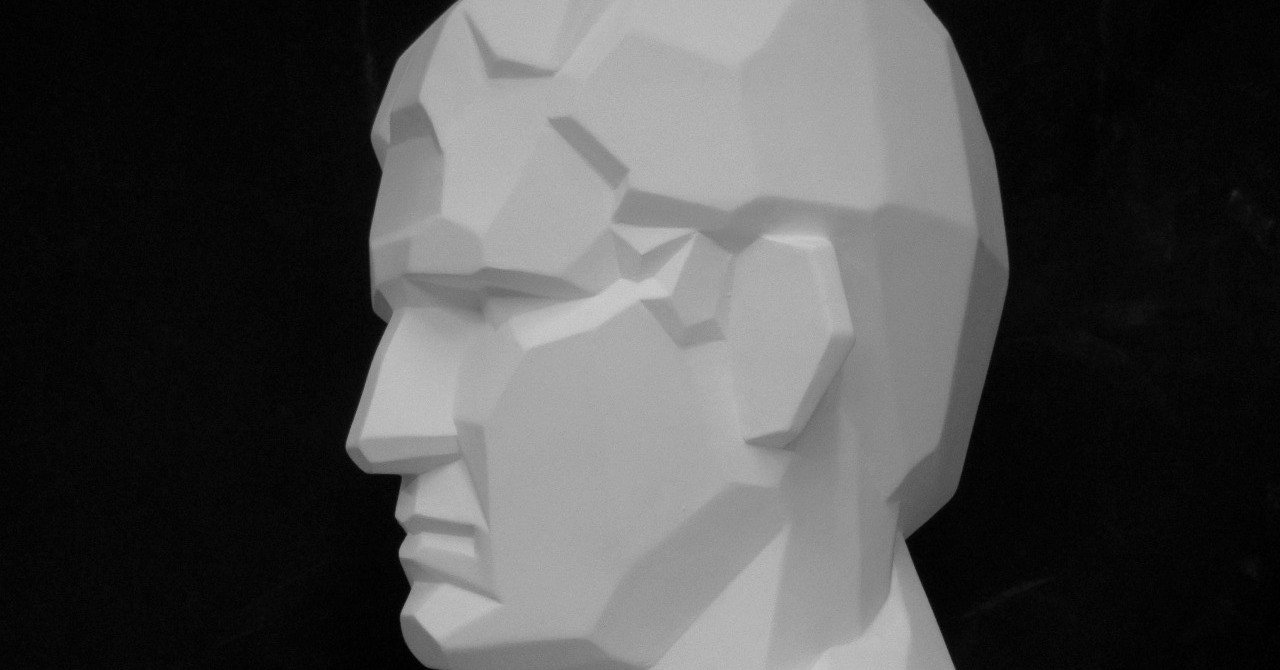 K-163 アグリッパ胸像（面取り）｜石膏像ドットコム（脇本）