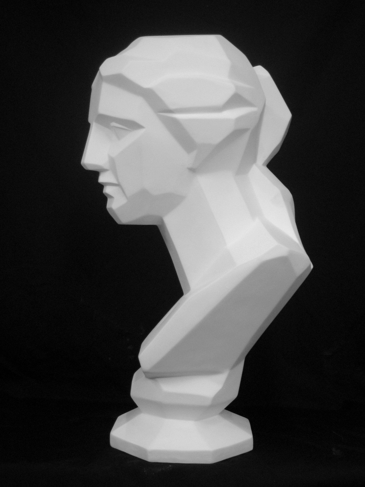 【美品】 ミロ島ヴィーナス 胸像　石膏像（面取り） K-161 ミロ島ヴィーナス胸像（面取り）｜石膏像ドットコム（脇本）