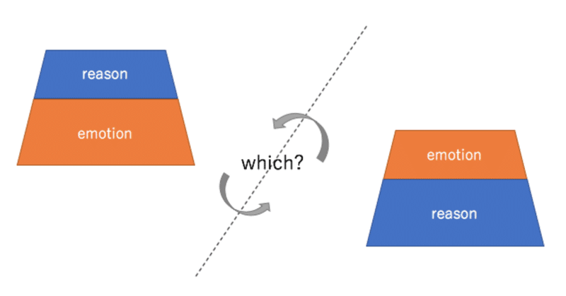 感情は理性に先行する ロジカルの限界 Tomohatt Note