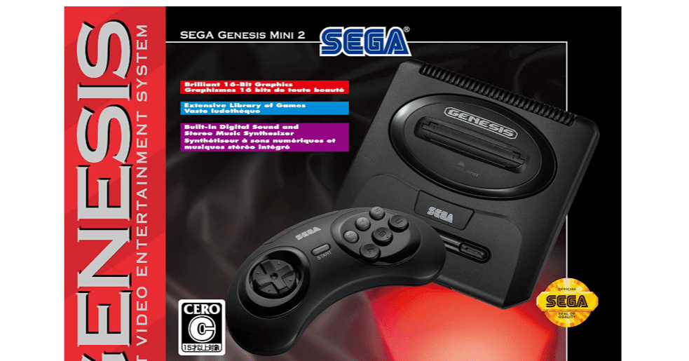 ジェネシスミニ2 ジェネシスミニ2北米版が定価で再販中（14960円）｜GameCenter WASABI