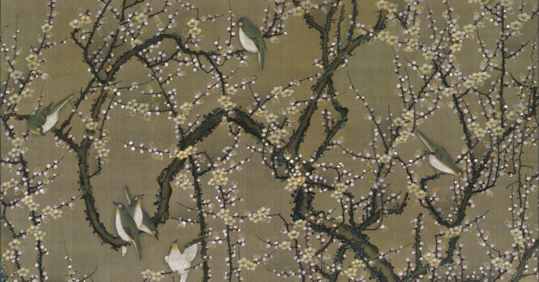 日本絵画歳時記 梅（3）｜椿 吾十