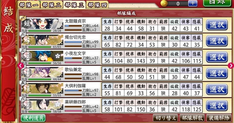 刀剣乱舞プレイ日記 4 ゆかり Note