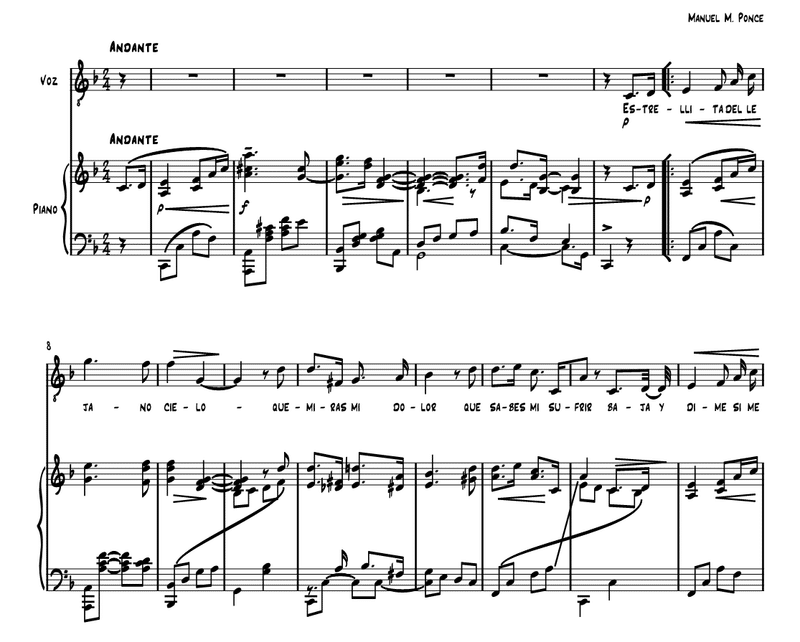 Manuel Ponce Estrellita Heifetz Version Jun Yamamoto Note Manuel Ponce Estrellita Heifetz Version Jun Yamamoto Note