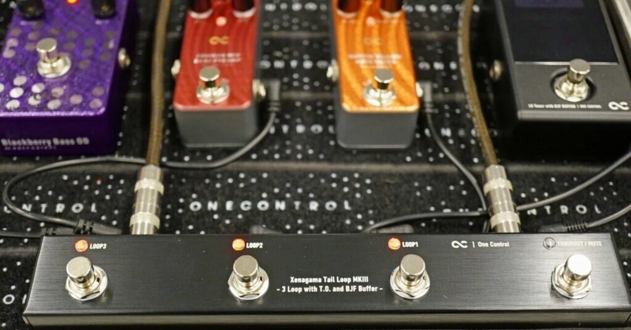 ギター ONE CONTROL Xenagama Tail Loop MK III Xenagama Tail Loop MKIII - 3 Loop with T.O. and BJF Buffer - (OC