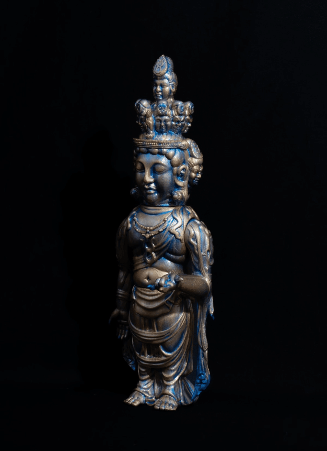 ミロクトイズ 仏像戦隊サレンダーズ シャカッチ 青瑪瑙色（仏像