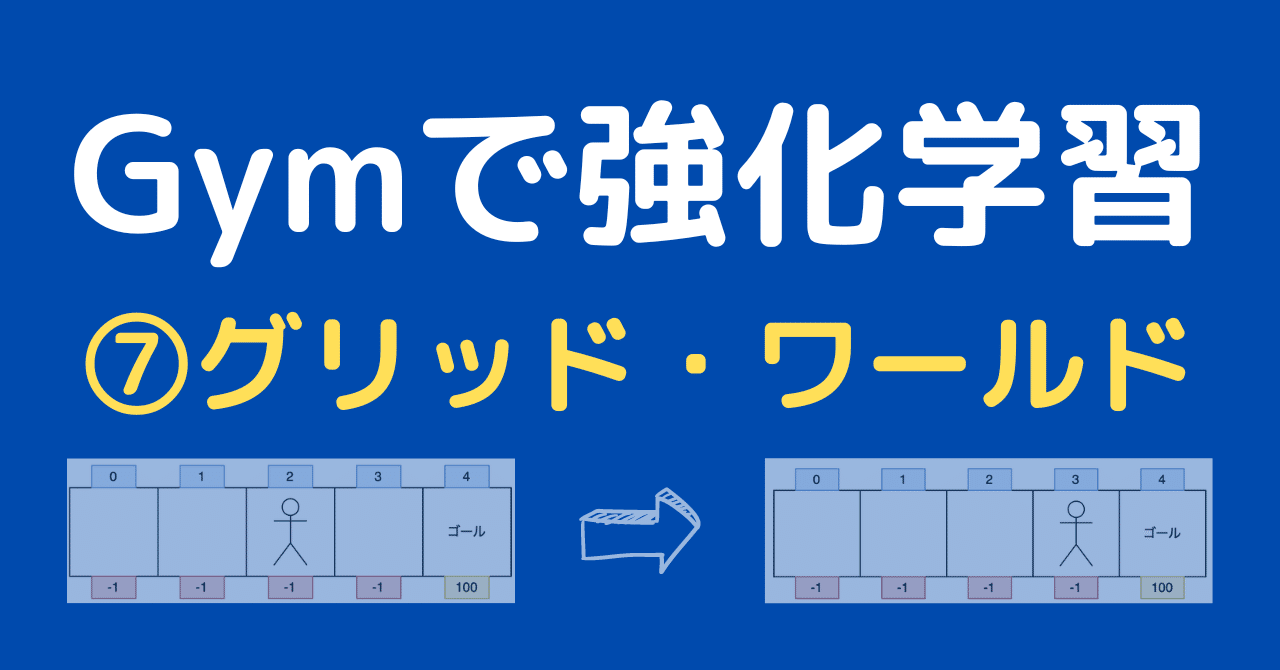Gymで強化学習⑦グリッド・ワールド｜澁谷直樹