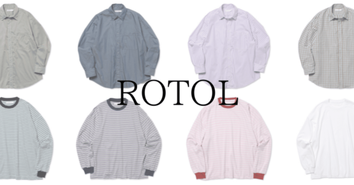 ROTOL basic shirt ロトル 25SS 定価38,500円