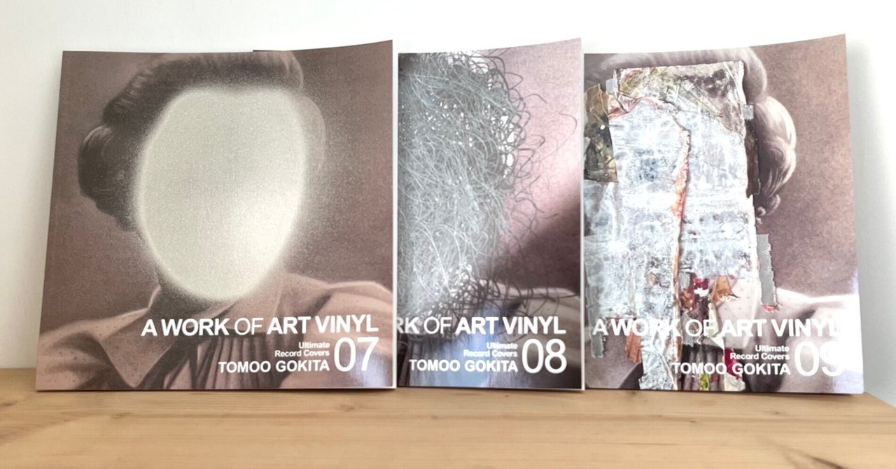 A WORK OF ART VINYL「TOMOO GOKITA」vol.07 / 08 / 09 / 五木田智央