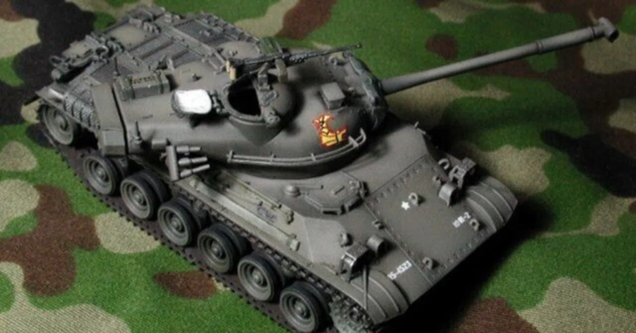 模型】戦車といったらこのかたち ～トランぺッター 1/72 61式戦車