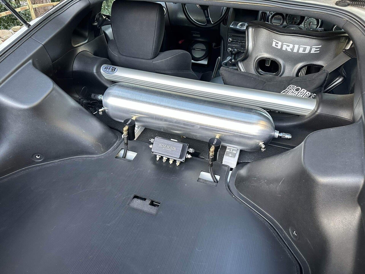 Z34にエアサスをDIYで取り付け｜GO