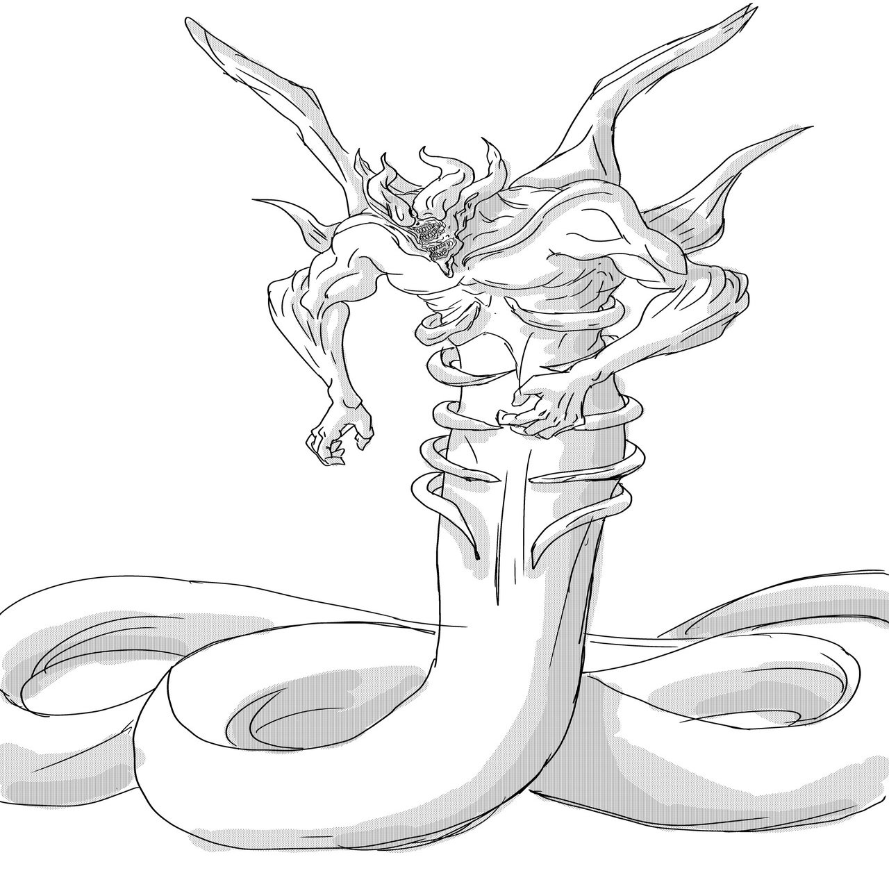地獄の軍団長 六大悪魔を描いてみた 泉名式 Note