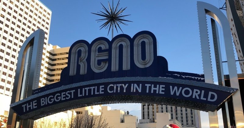 Nevada の Renoへ
