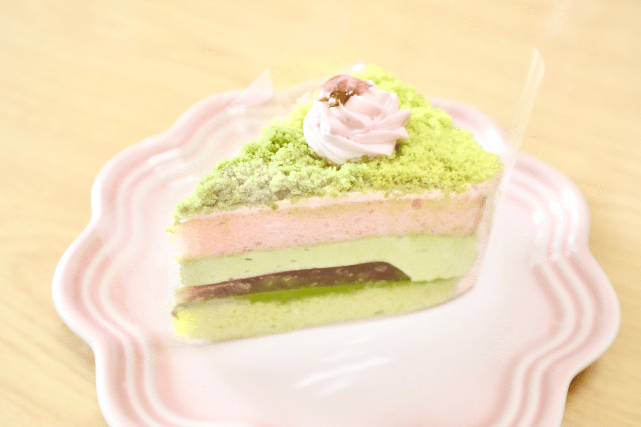 コージーコーナー🍰桜と抹茶ケーキ｜みさこ