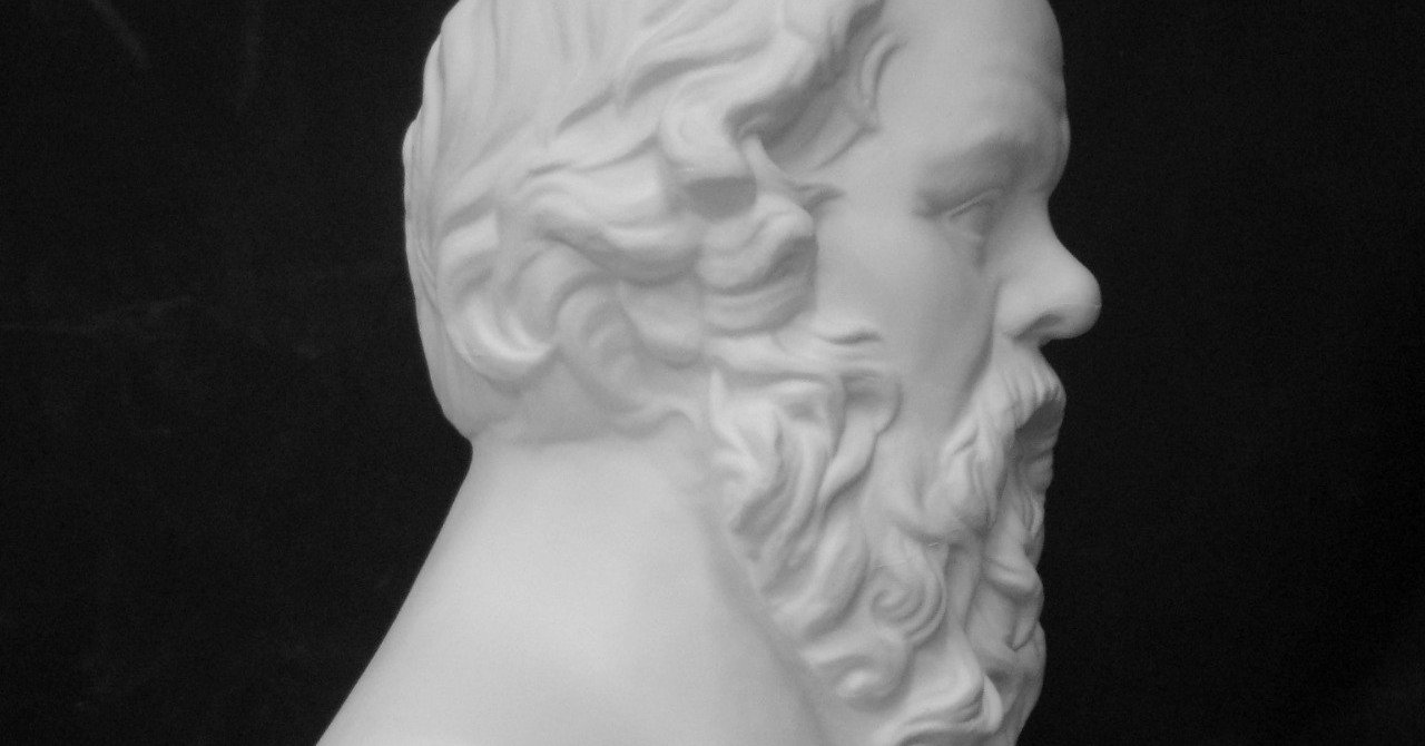 K-150 ソクラテス胸像｜石膏像ドットコム（脇本）