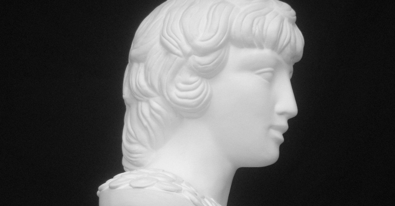 K-142 黄金をまとう少年胸像｜石膏像ドットコム（脇本）