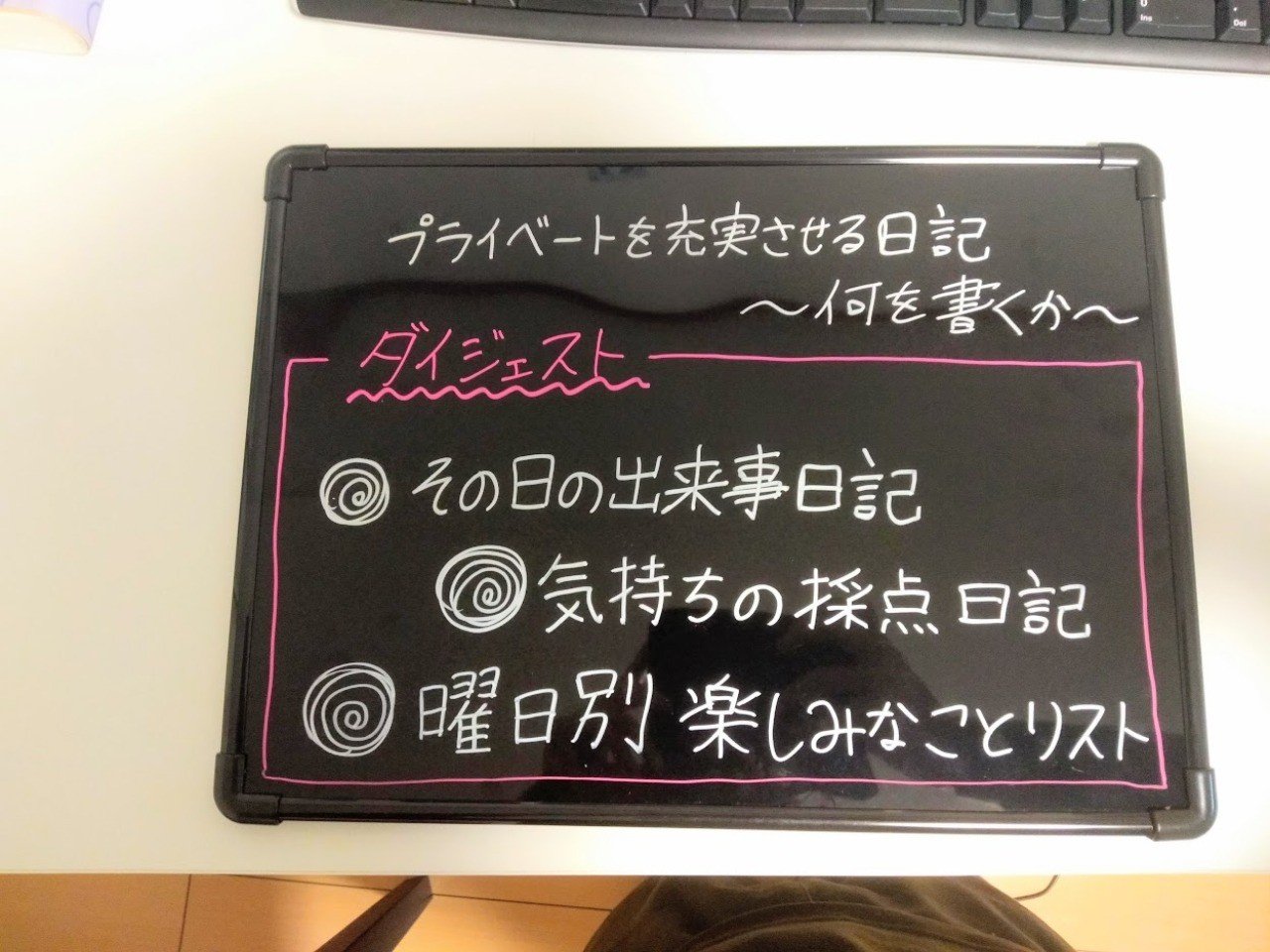 プライベートを充実させる日記 何を書くか Shimon Chem Note
