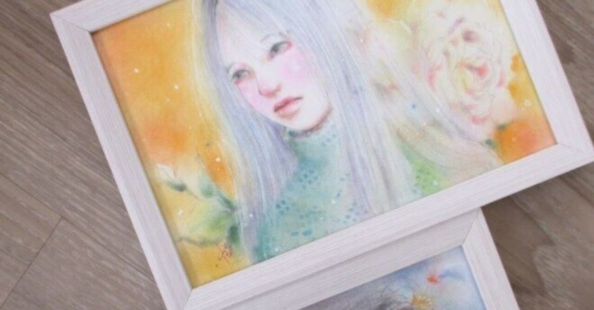 chie art原画（パステル） chie art原画（パステル） - メルカリ