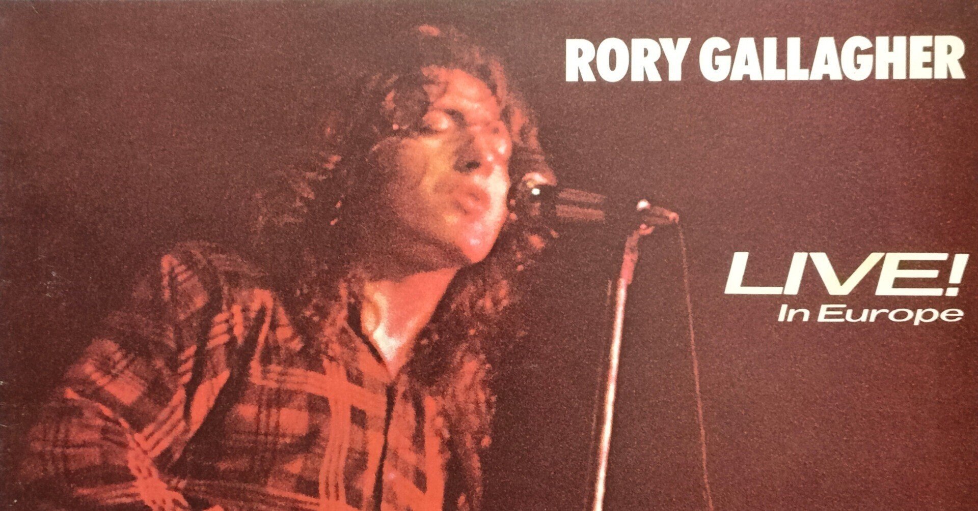 Live in Europe】(1972) Rory Gallagher 一直線に熱いロリーの出世ライブ盤｜よっしー