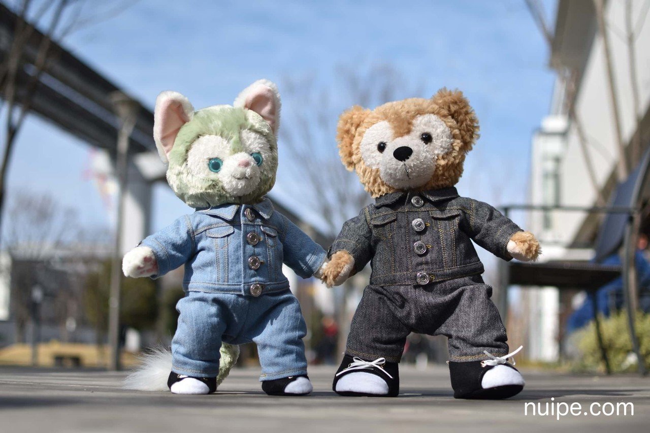 ダッフィー ジェラトーニ 服の型紙デニムジャケット Gジャン セット価格 ぬいぺ Note ダッフィー ジェラトーニ 服の型紙デニムジャケット Gジャン セット価格 ぬいぺ Note