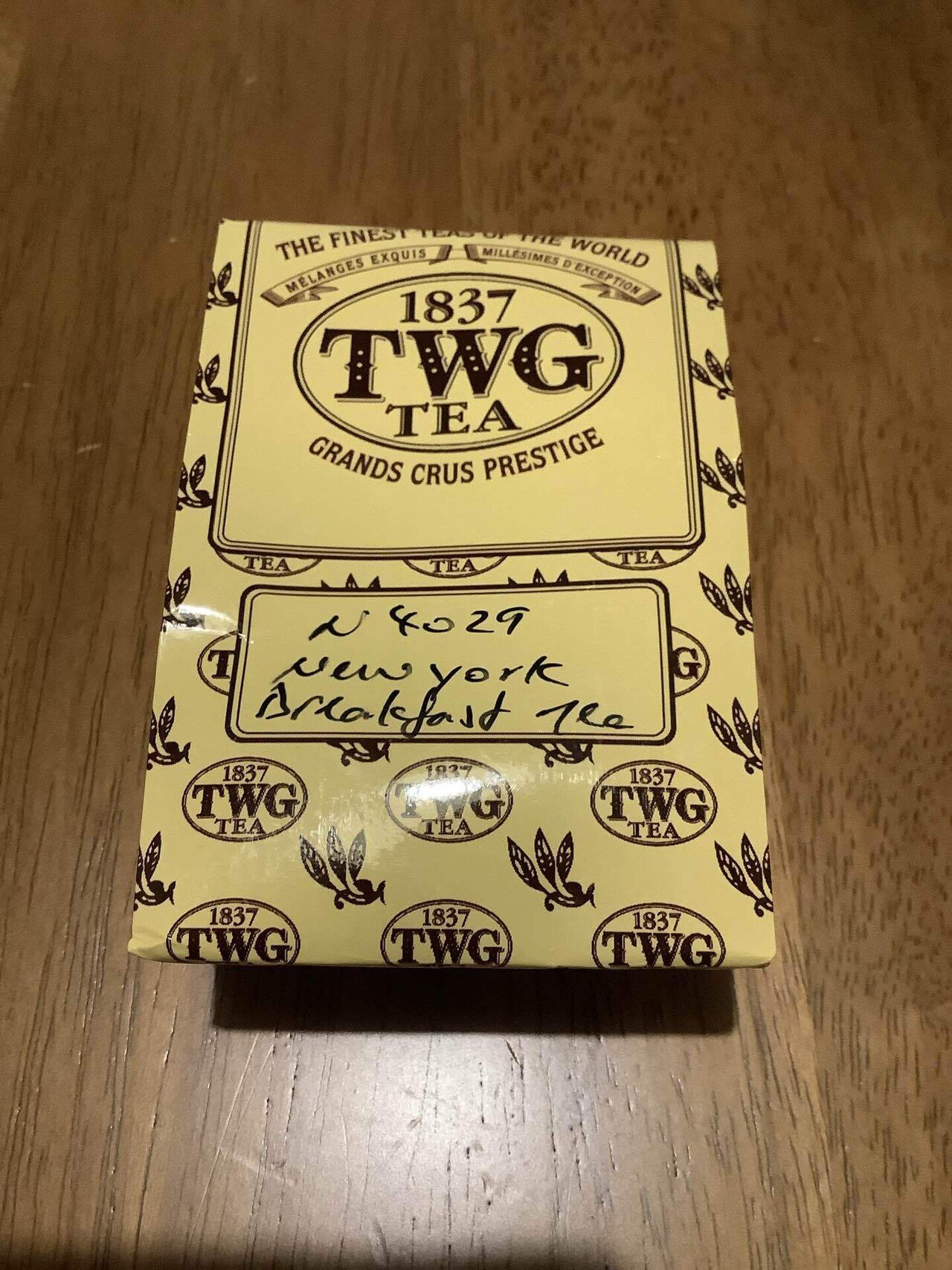 TWG ニューヨーク ブレックファスト ティー 100gとトートバッグ 紅茶紹介㉙TWGニューヨークブレックファスト～チョコレート香る