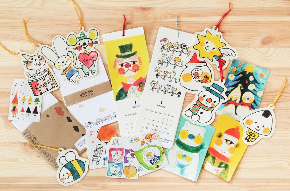 Http Minne Com Satosugiu ハンドメイド 手作り作品の通販 販売サイト Minne ミンネ で雑貨の販売を始めました レターセットや カレンダーなど世界に１つだけのハンドメイ Satoshi Sugiura Note