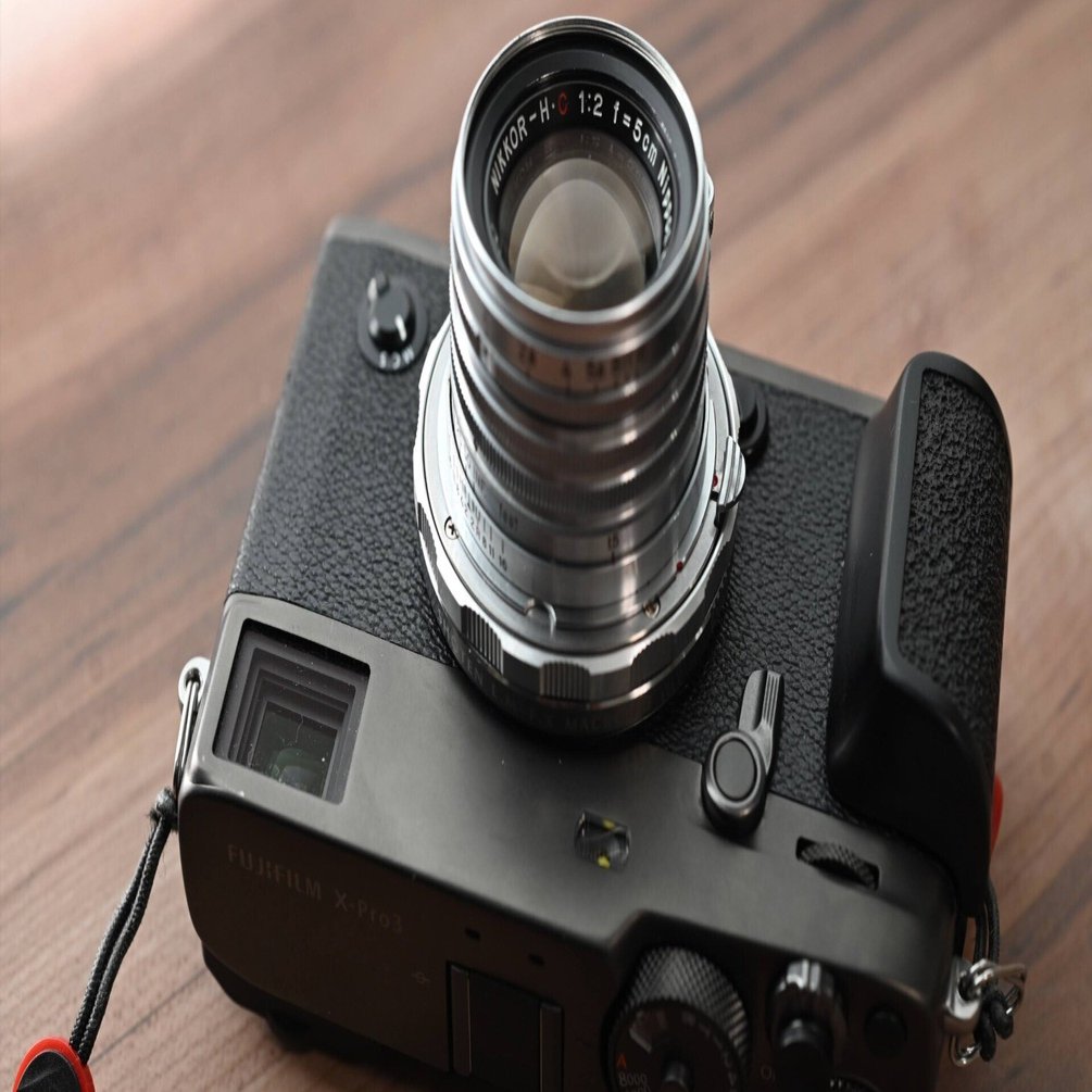 オールドレンズ】X-PRO3 x NIKKOR 5cmf2｜pepepe