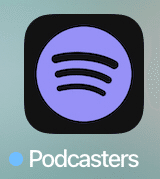 Spotify for Podcastersのアプリアイコン