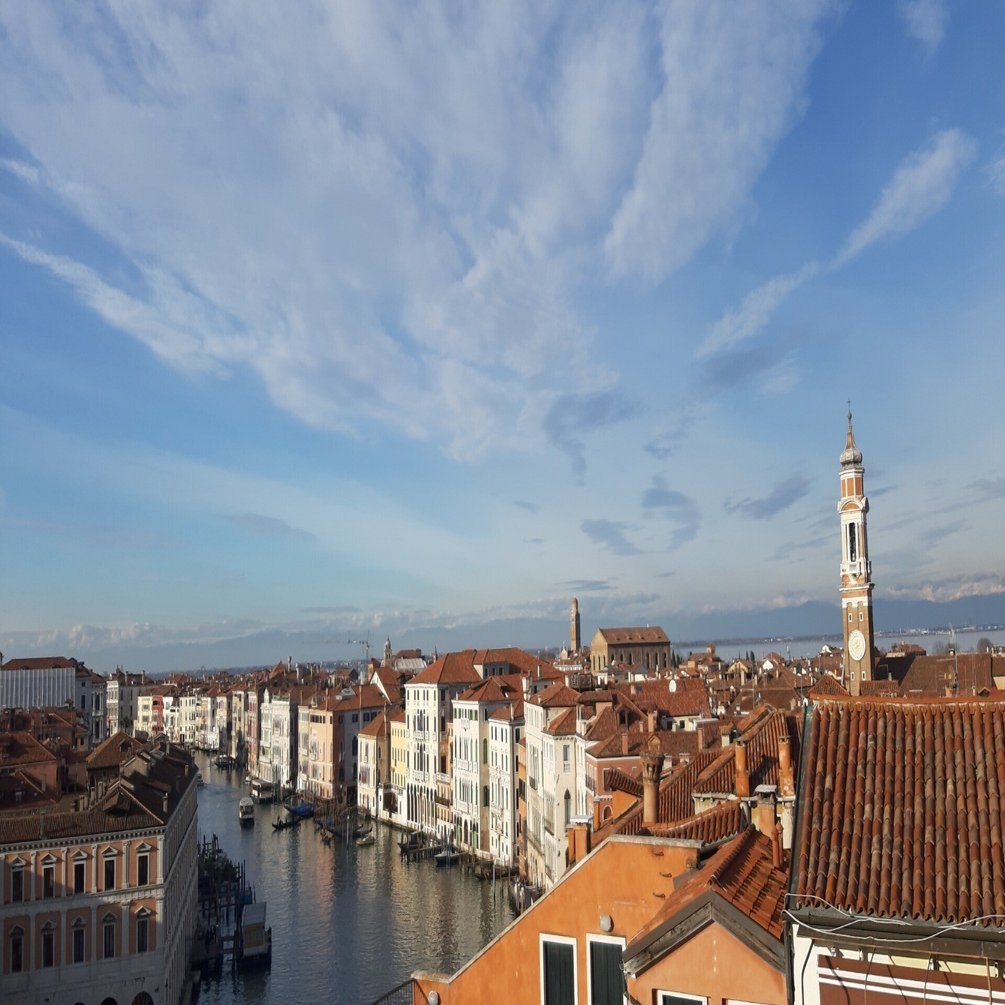 ヴェネツィアのハイライト サン・マルコ広場・夜景編 【イタリア】｜まっち イタリア　ヴェニス　サンマルコ広場パノラマ写真アート作品
