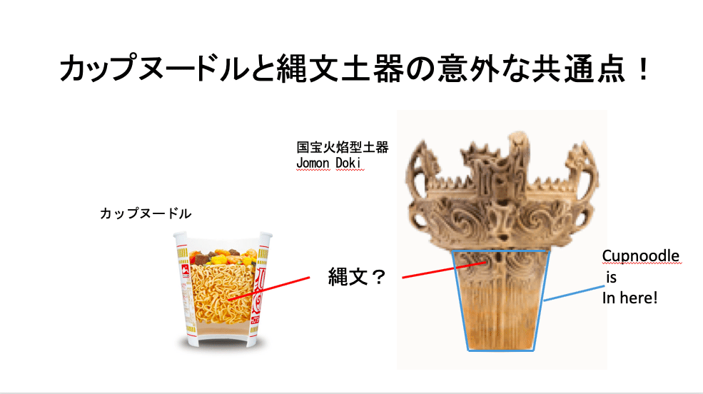 すべてはこの企画書からはじまった！カップヌードル縄文DOKI☆DOKI