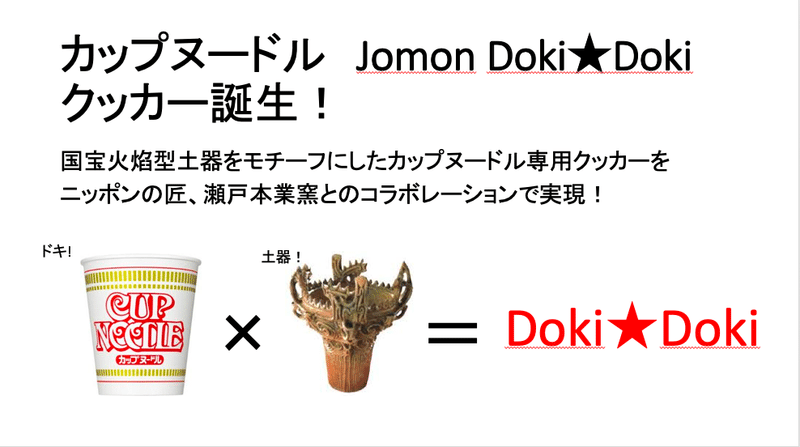 すべてはこの企画書からはじまった カップヌードル縄文doki Dokiクッカー開発秘話 和樂web編集部 Note