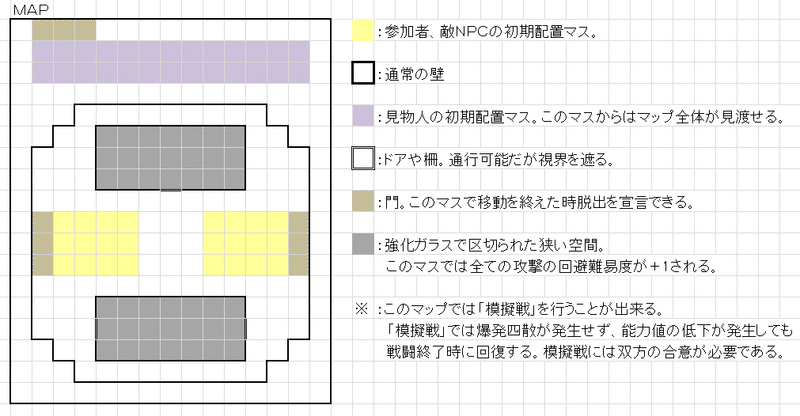 ニンジャスレイヤーtrpg用 闘技場マップ 古矢沢 Note ニンジャスレイヤーtrpg用 闘技場マップ 古矢沢 Note